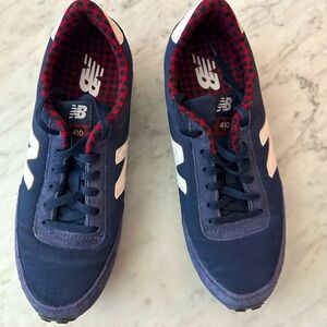 New Balance 410 Womens Running Shoes Size 8 Navy Red Blue